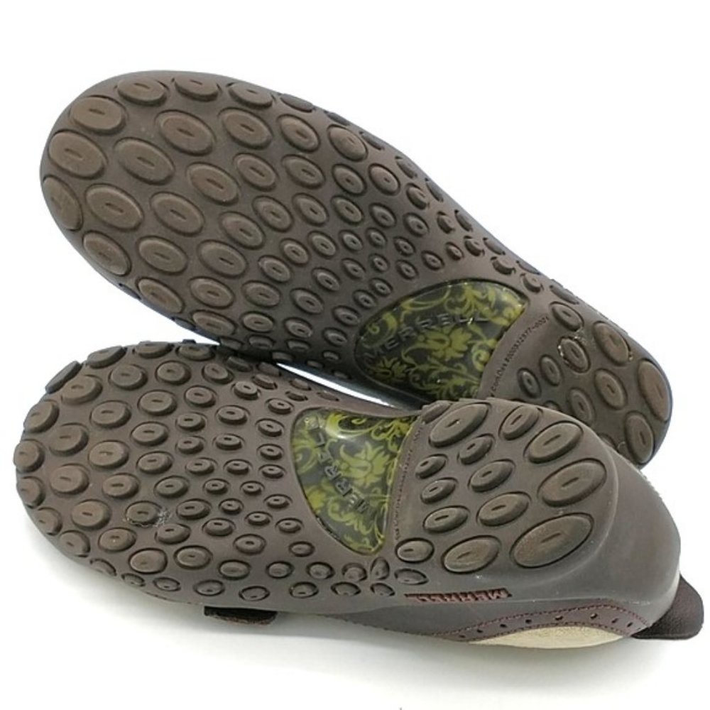 Merrell Plaza "Bandeau" Suede Mary Jane Hiking Shoes - Picture 14 of 16